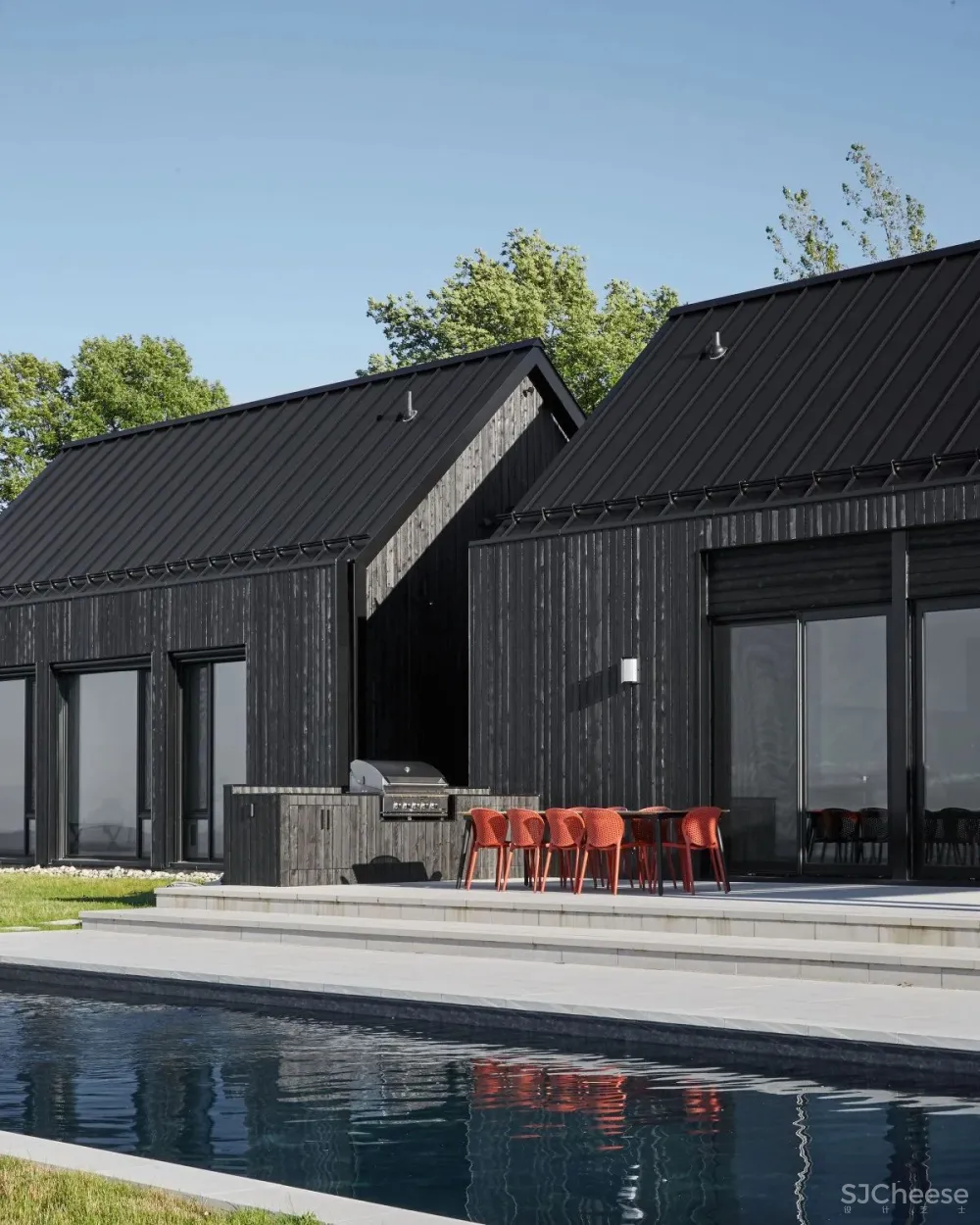 坐拥自然景观的当代住宅，如此的惬意人居！ Kim Lambert