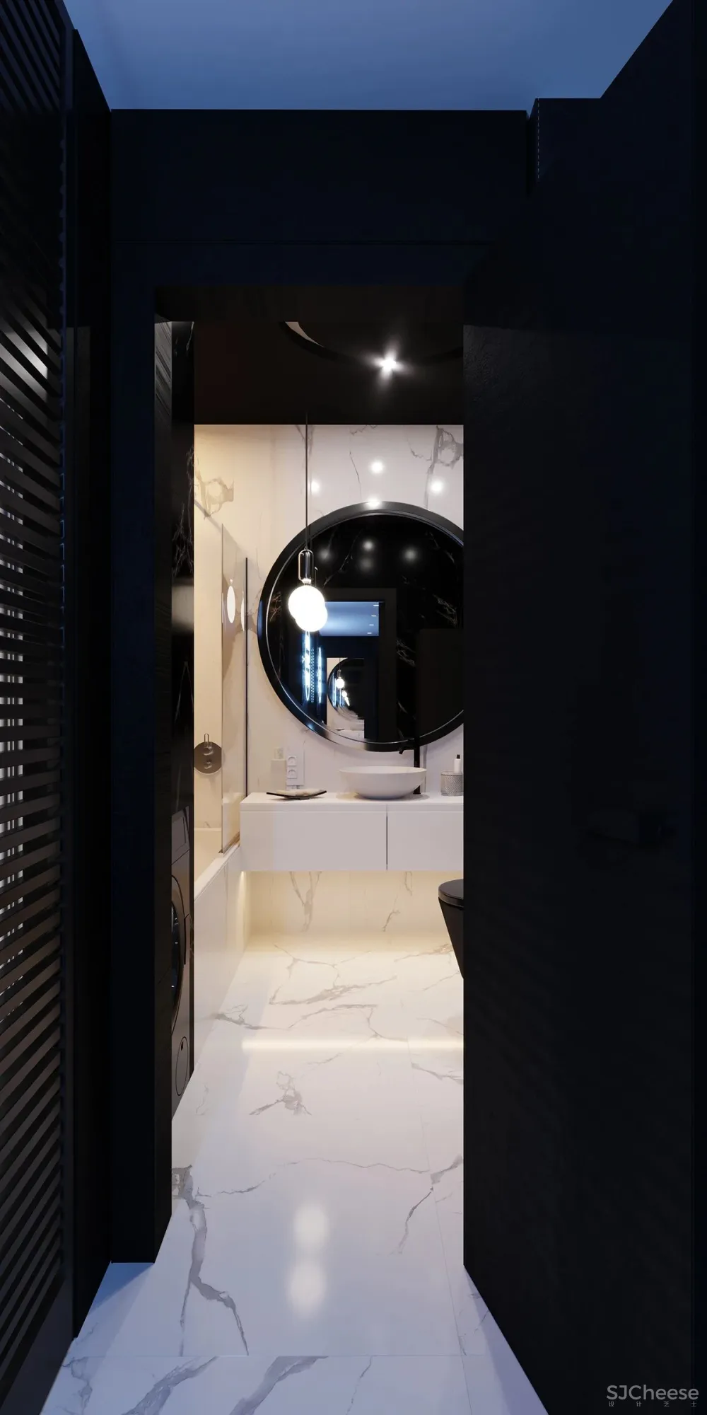 45㎡小宅,时尚经典!