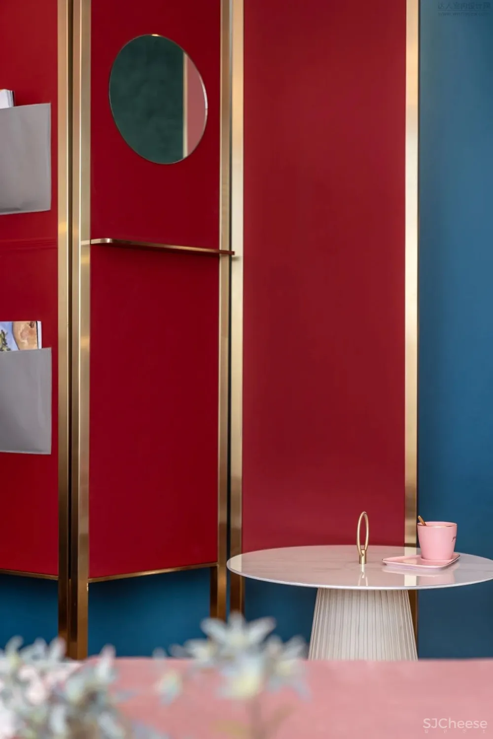 金泰中央公园杨上叠样板间231㎡丨 一然设计