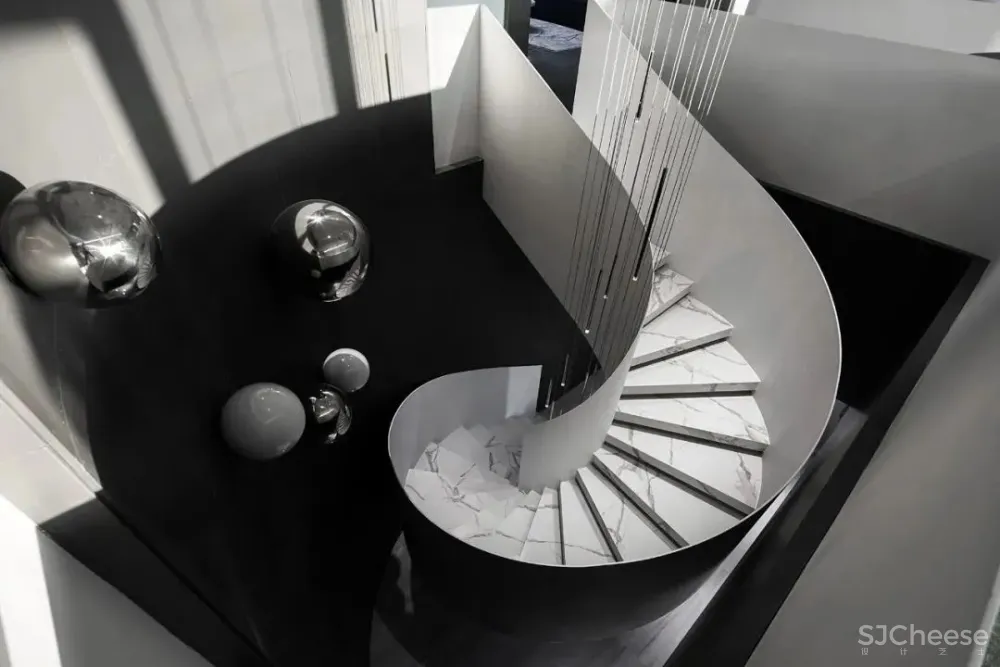 黑白简趣空间，90后都爱的个性潮地 珀阁室内设计