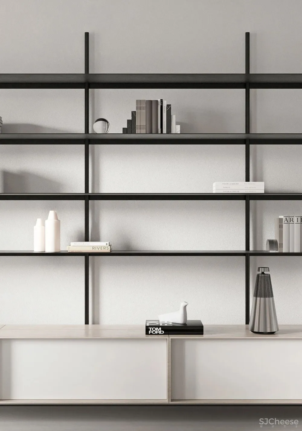 完美的空间比例,诠释极简主义克制美学