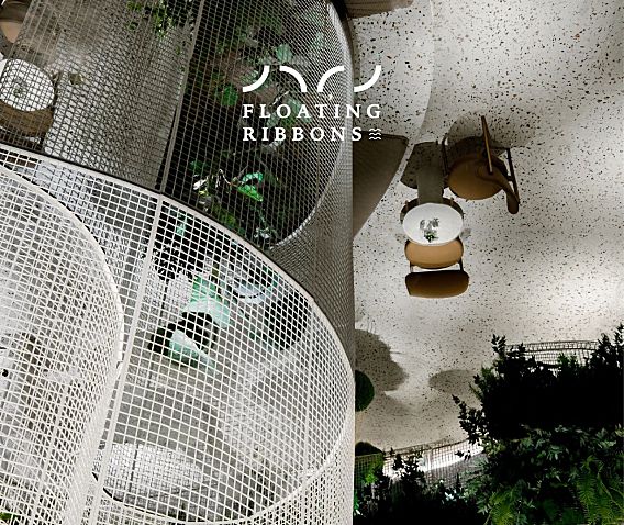 峻佳设计丨水上的白色花园,超现实主义咖啡馆打造城市记忆封面