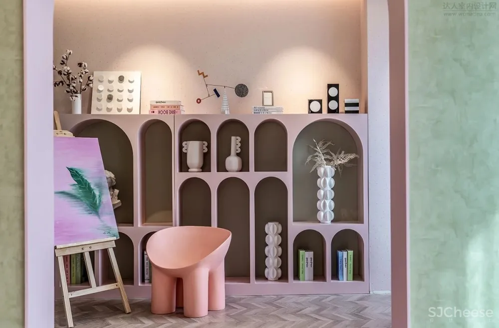 金泰中央公园杨上叠样板间231㎡丨 一然设计