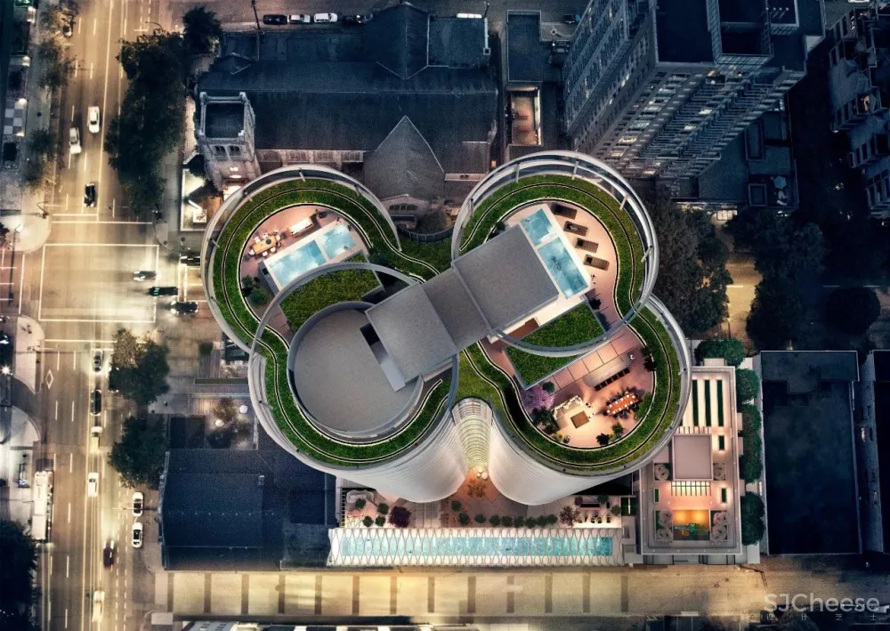 温哥华这个户型怪异的豪华公寓，示范了住宅楼也能成为地标