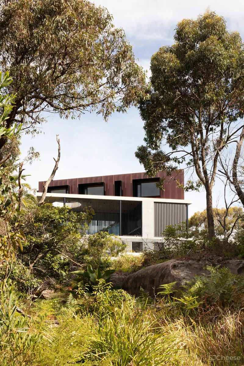 乡下盖房子,用这种木纹混凝土,温暖又高级!