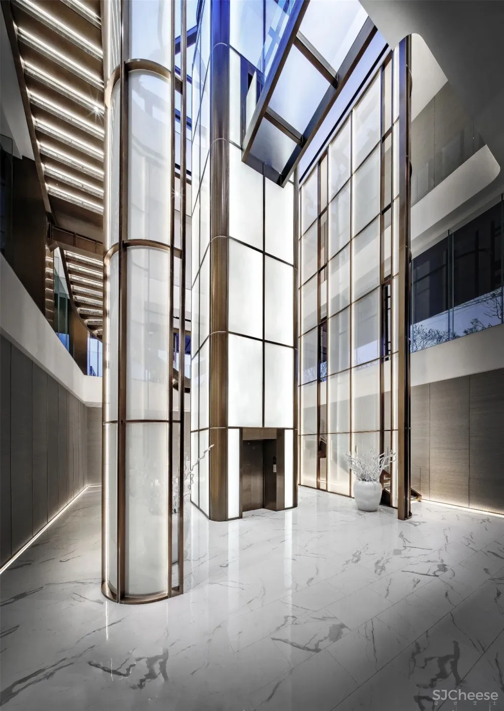 山川·光盒:卓越平湖壹号销售中心 达观设计凌子达