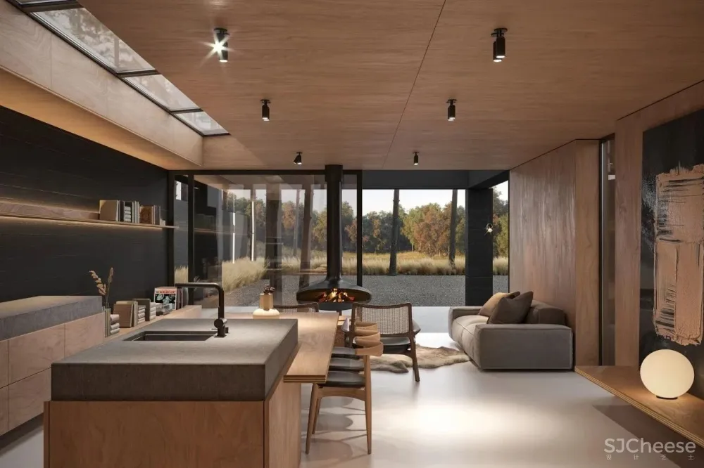 Bezmirno Architects 新作丨极简美学与自然氛围的交融
