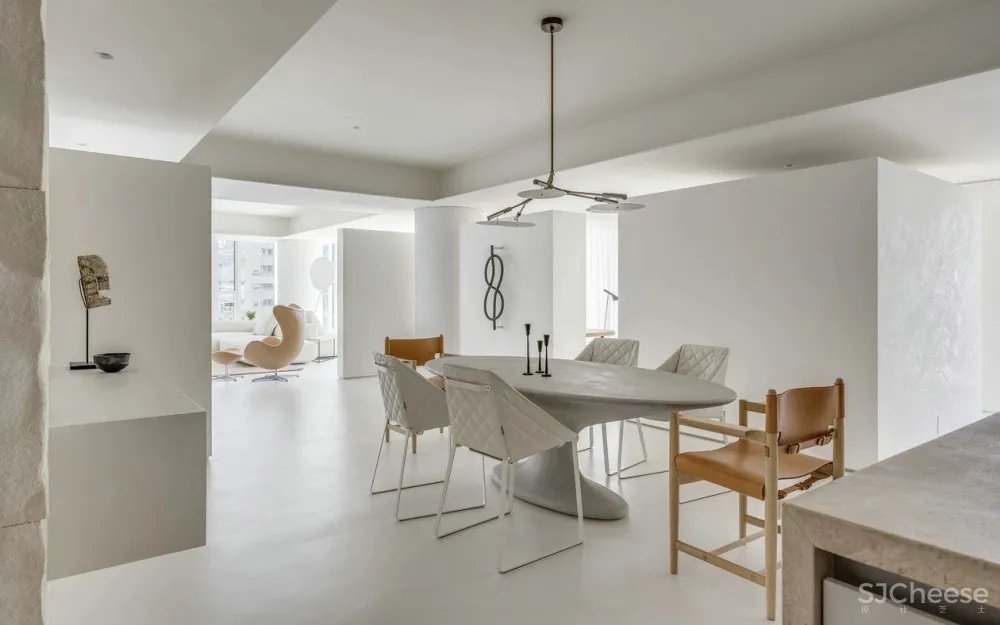 240㎡光影住宅，简净舒服 玮奕国际设计