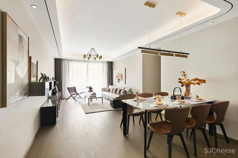 168㎡-129㎡和雅样板间,晨风熹光演绎拾趣日常