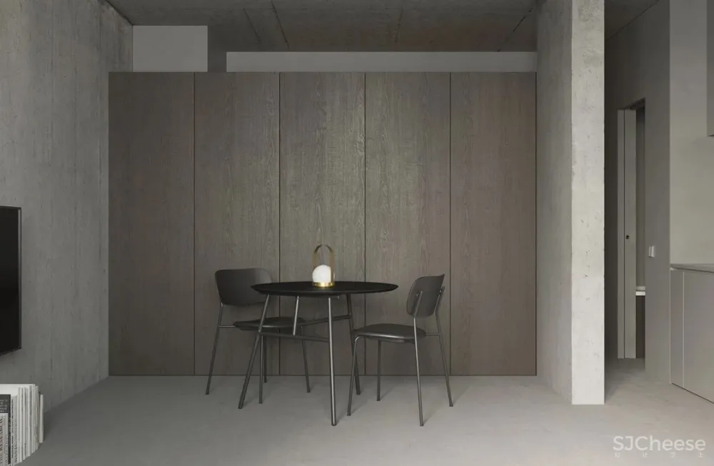 124㎡极简高级灰,格调十足!