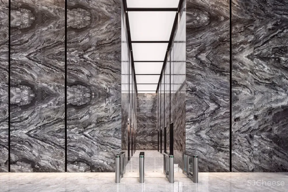 5000㎡简洁大气的办公楼空间设计