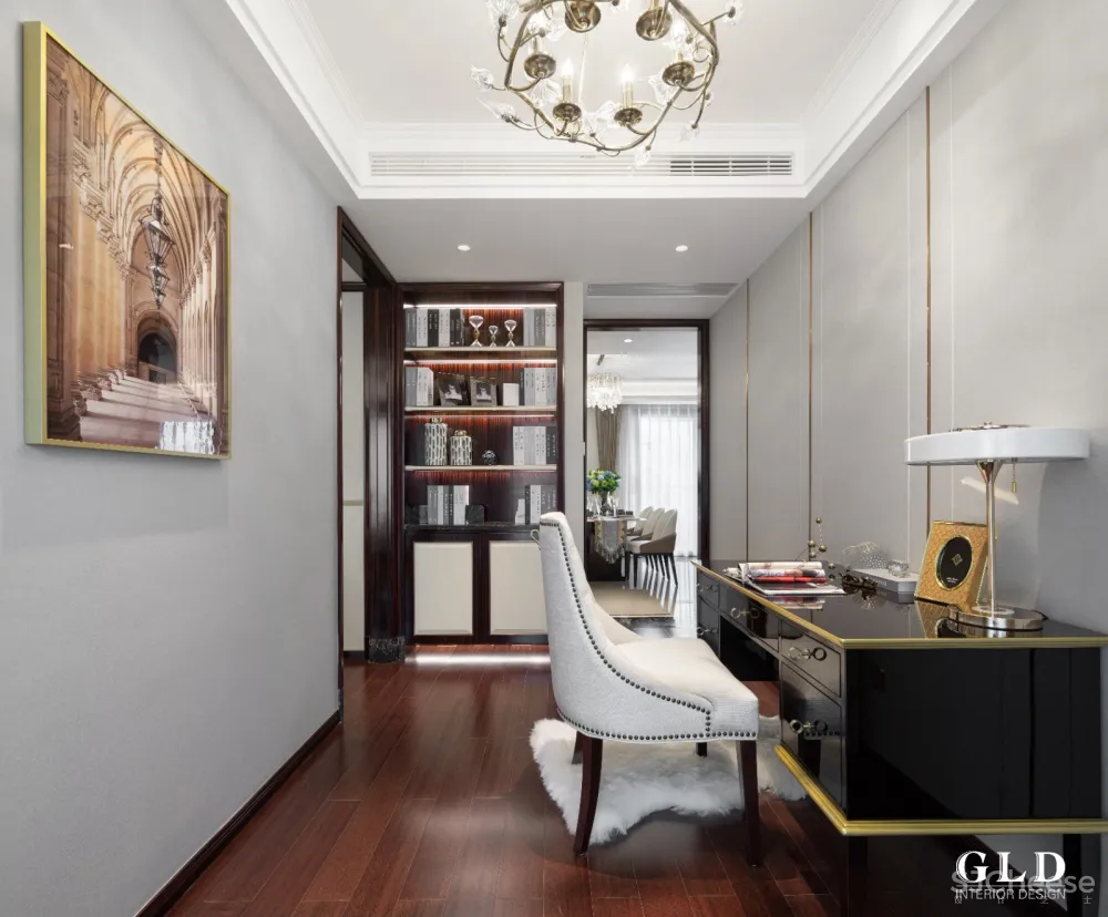 GLD绿檀设计|都市新古典的烈焰璀璨