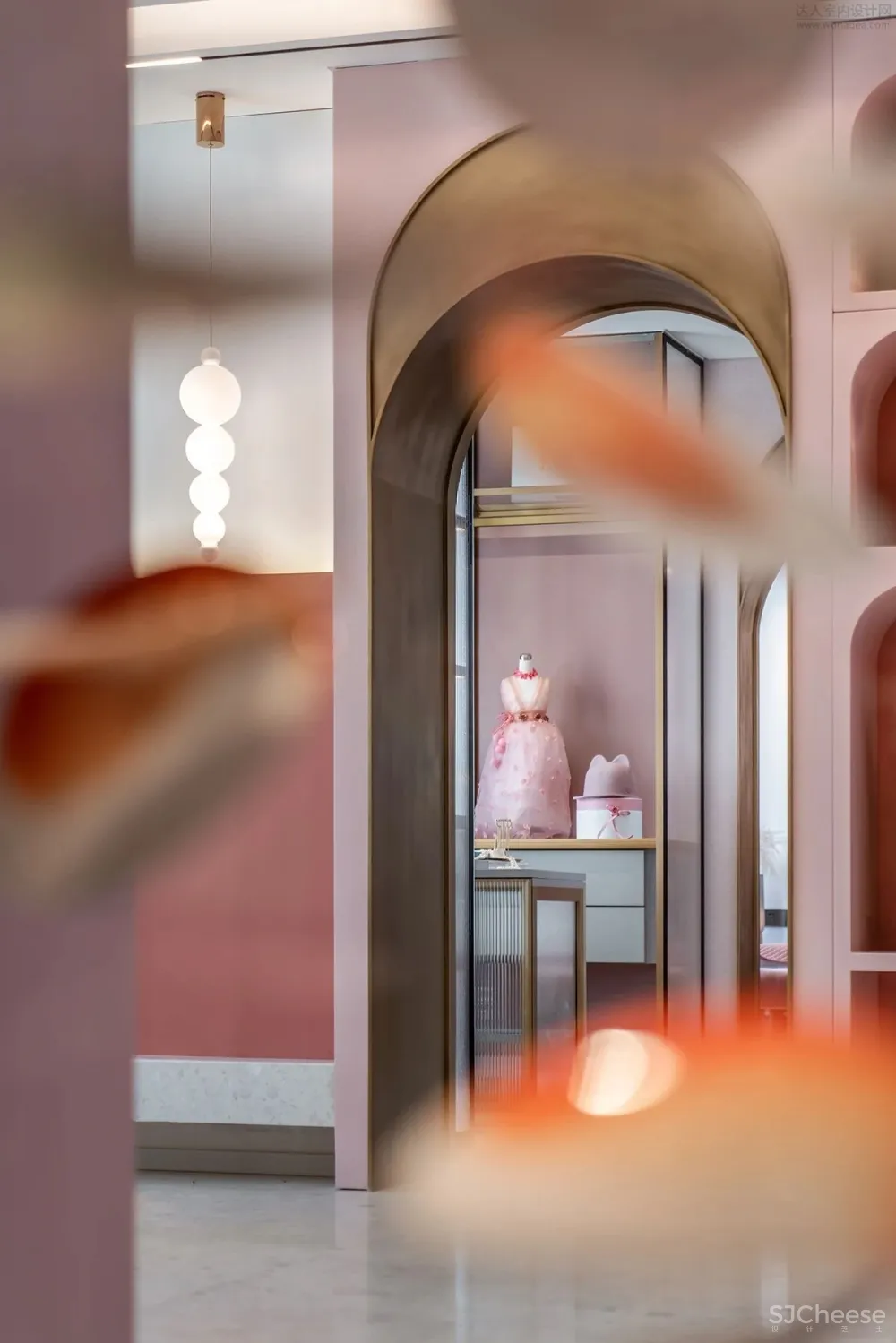 金泰中央公园杨上叠样板间231㎡丨 一然设计