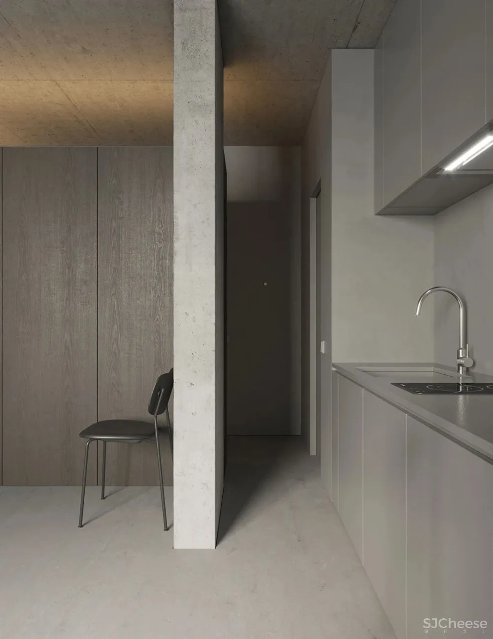 124㎡极简高级灰,格调十足!