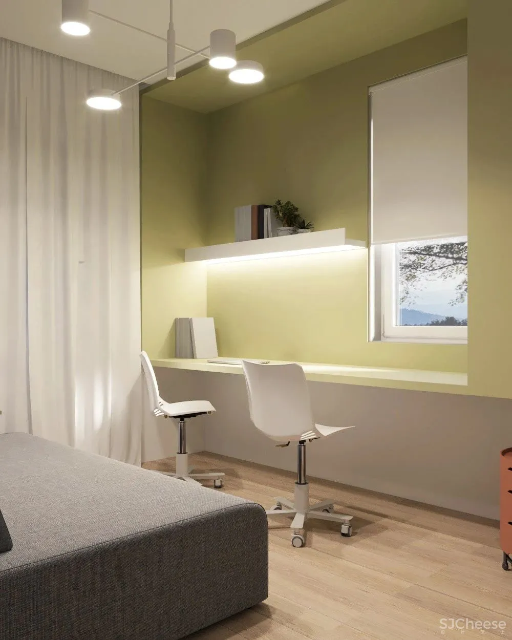 活力色彩空间,每个细节都能让人眼前一亮