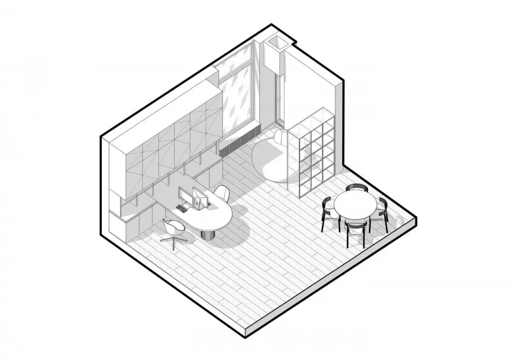 两室改一室,厨房会隐身,年轻人的家就是这么任性!