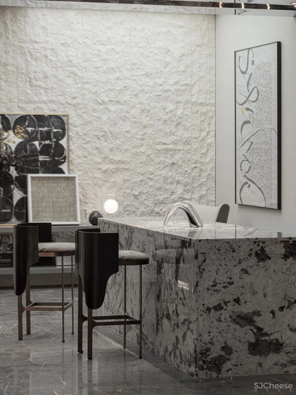 元禾大千：现代空间中的《瑞鹤图》