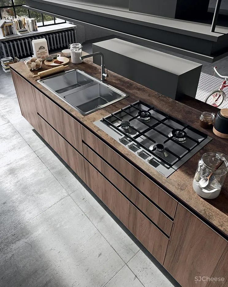 工业风厨房，让你不羁放纵爱烹饪