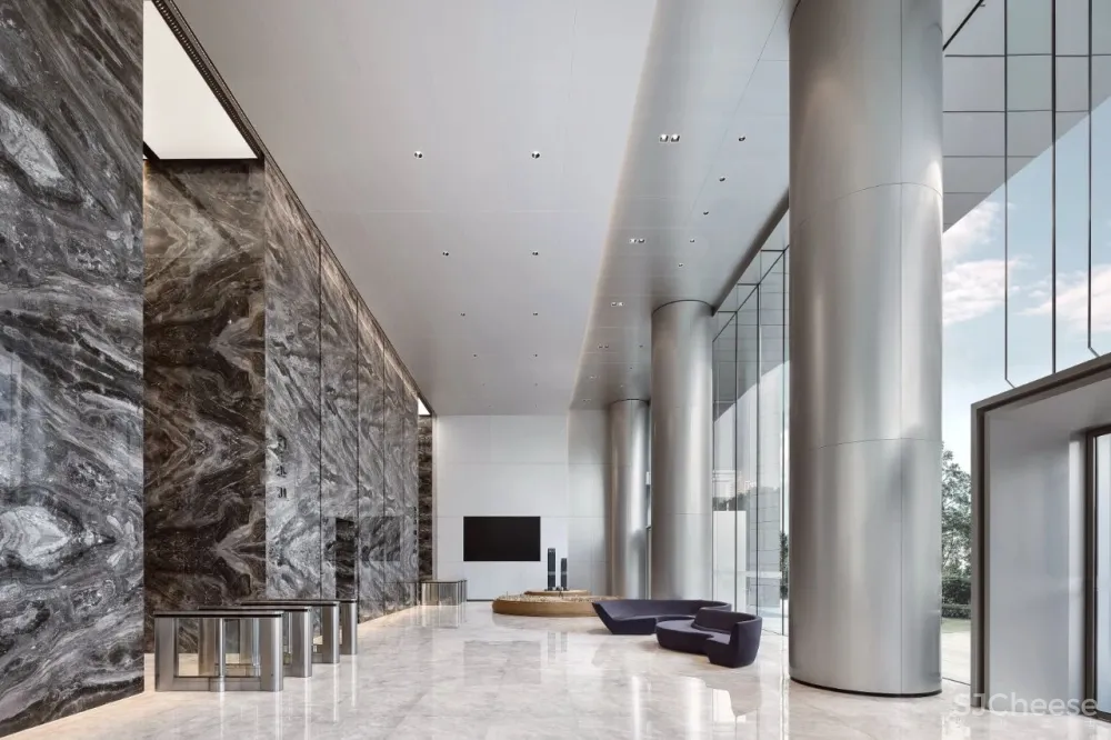 5000㎡简洁大气的办公楼空间设计