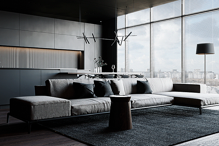 极简 高级黑,这样的设计真酷!