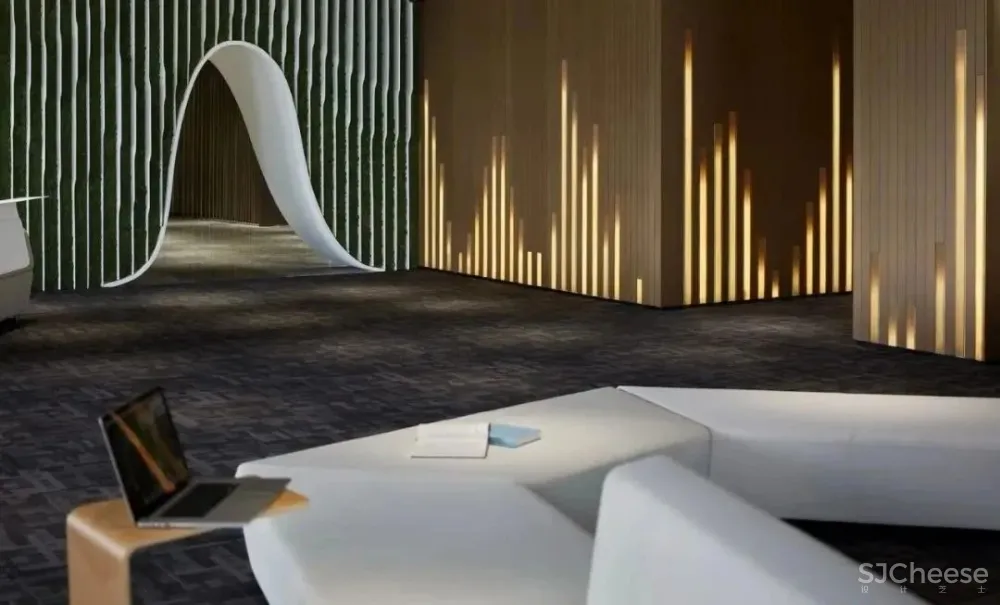 以线性美学,重塑魔都顶级智慧办公空间 集艾设计