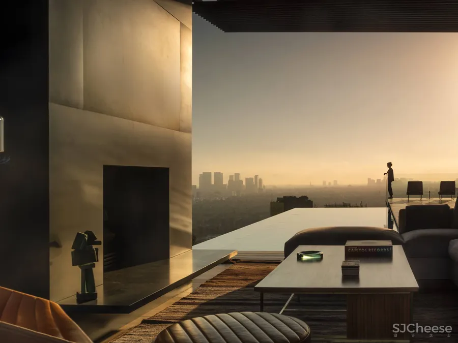 4亿一幢的好莱坞豪宅,粗糙外表下,竟有这些令人惊讶的机关!