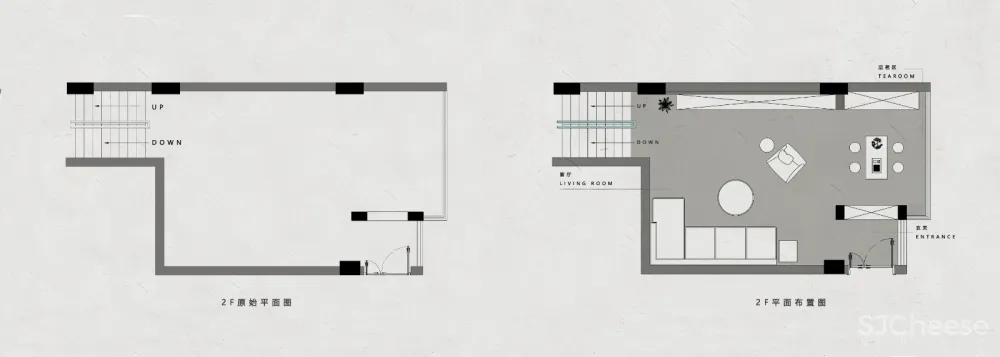 三层错层空间结构的趣味性,极简生活的本色