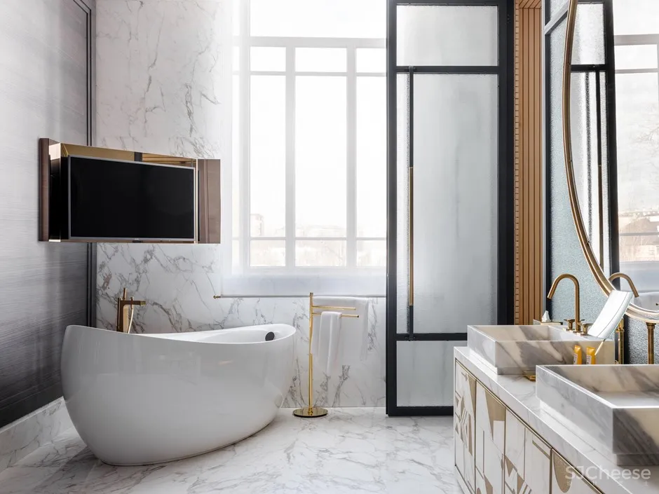 百年医院爆改五星级酒店,历史建筑表皮下,内里却这么前卫时尚