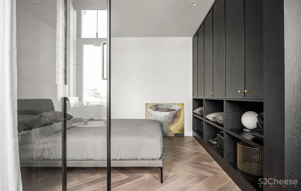 114㎡ 老房翻新,起居室加个“盒子”瞬间多出两间房