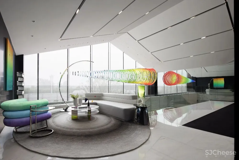 矩阵纵横 新作 郑州旭辉空港时代售楼处｜售楼处