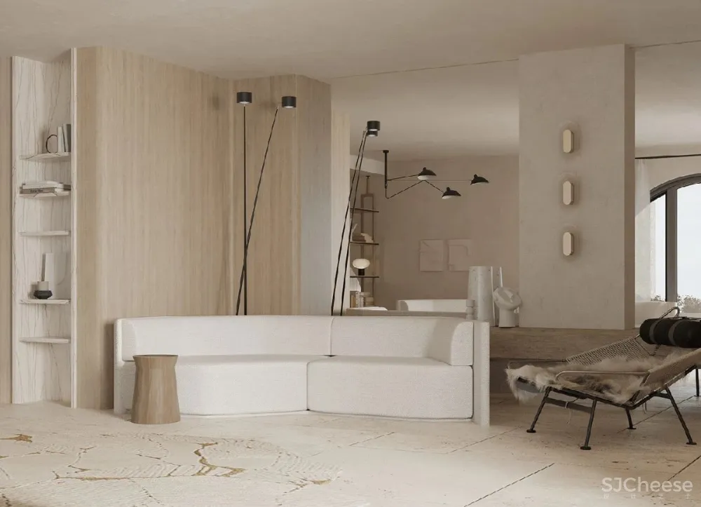 Large And Elegant Rustic Living Spaces