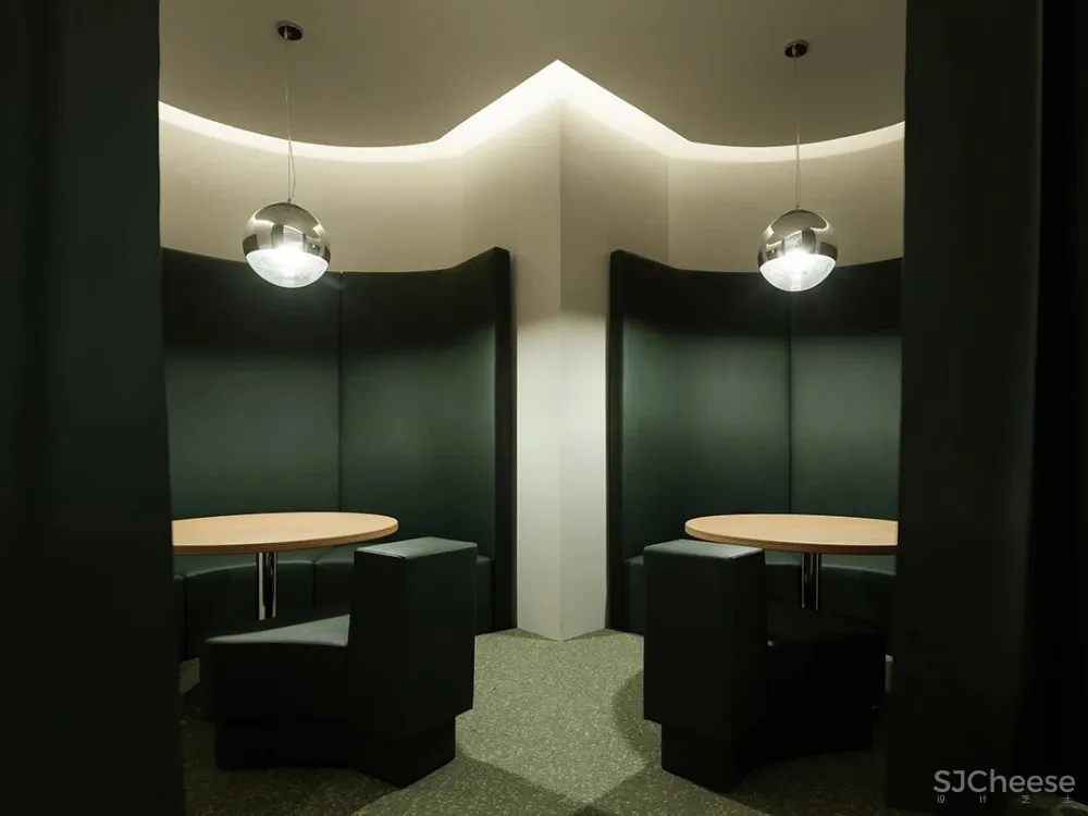 万社设计 上海 ATLATL 餐厅,未来主义空间设计实验