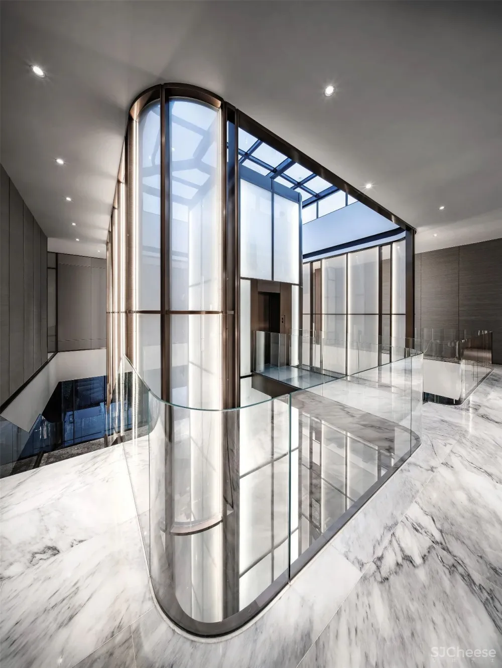 山川·光盒:卓越平湖壹号销售中心 达观设计凌子达