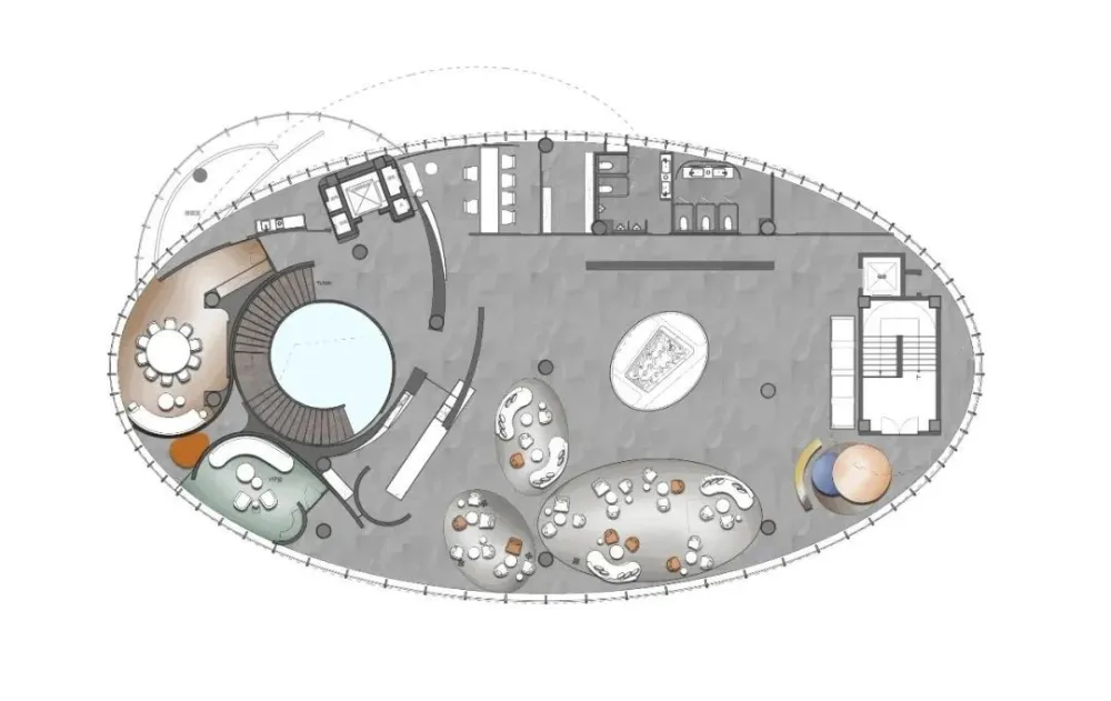 DOME-ASSOCIATES董世建筑丨绽放潮前,阅环幕之江景
