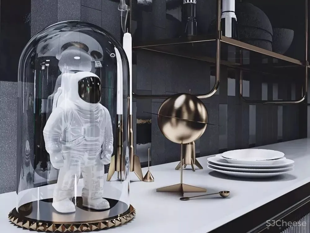 高级黑,超帅气的设计配色!