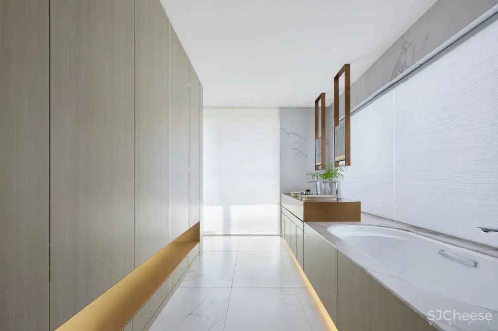 236㎡儒雅复式样板间,褪去形式后的本真,直达心门的素雅风