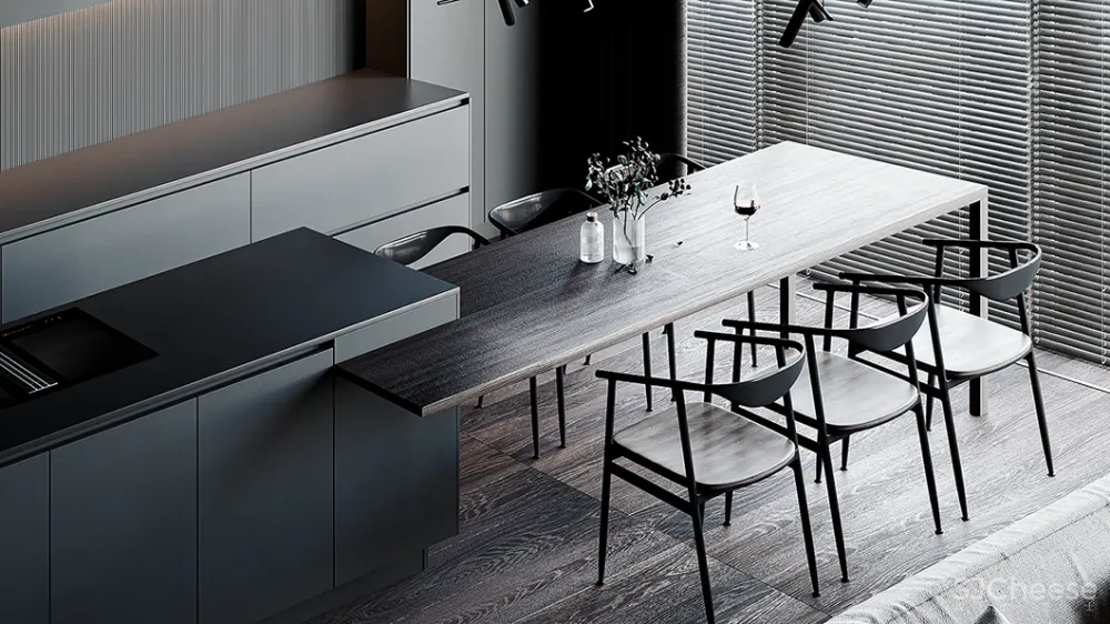 极简 高级黑,这样的设计真酷!