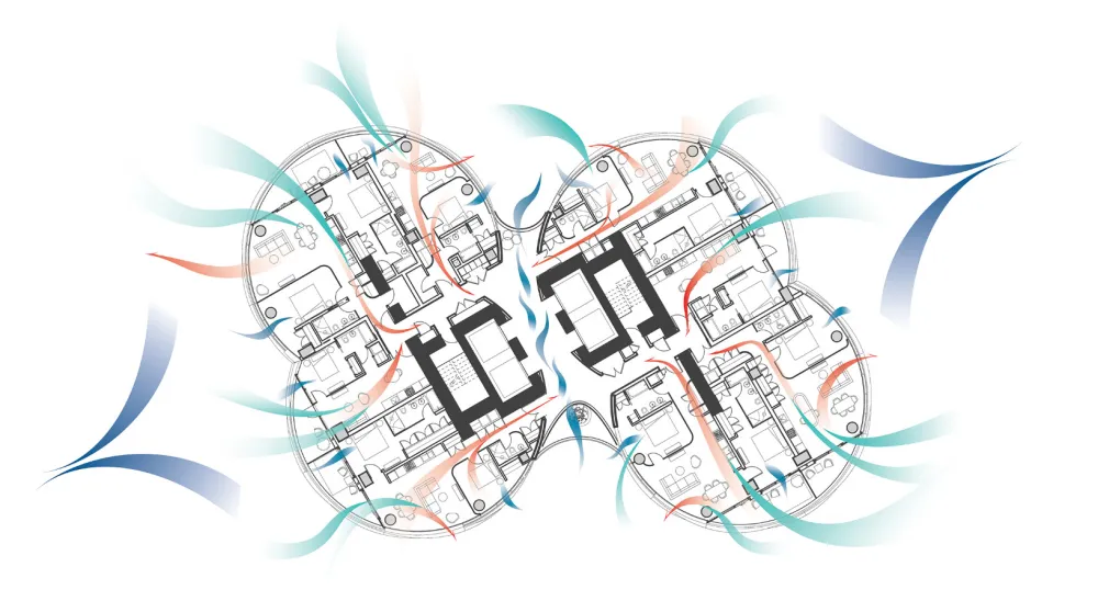 温哥华这个户型怪异的豪华公寓，示范了住宅楼也能成为地标