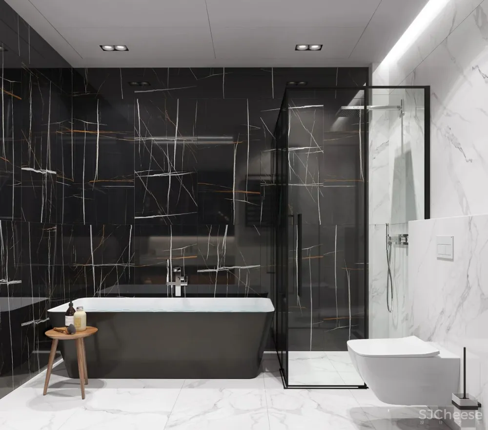 水蓝 浅灰，简约空间的浪漫调性