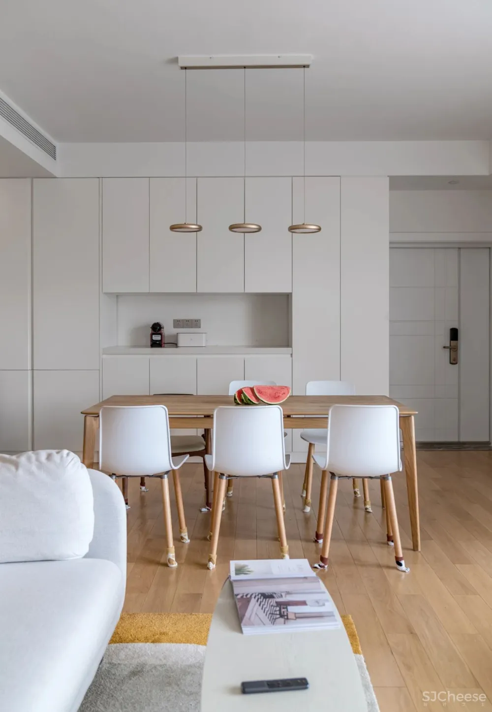 不要电视机,席地而坐,这个120m²日式风格的家真有个性 漾设计