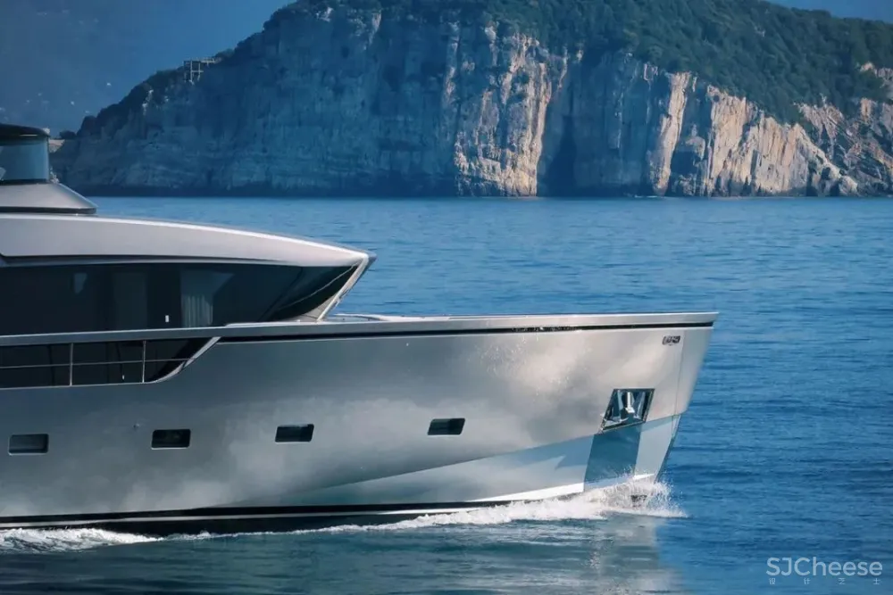 梁志天新作 海上别墅:游艇Sanlorenzo SX88室内设计