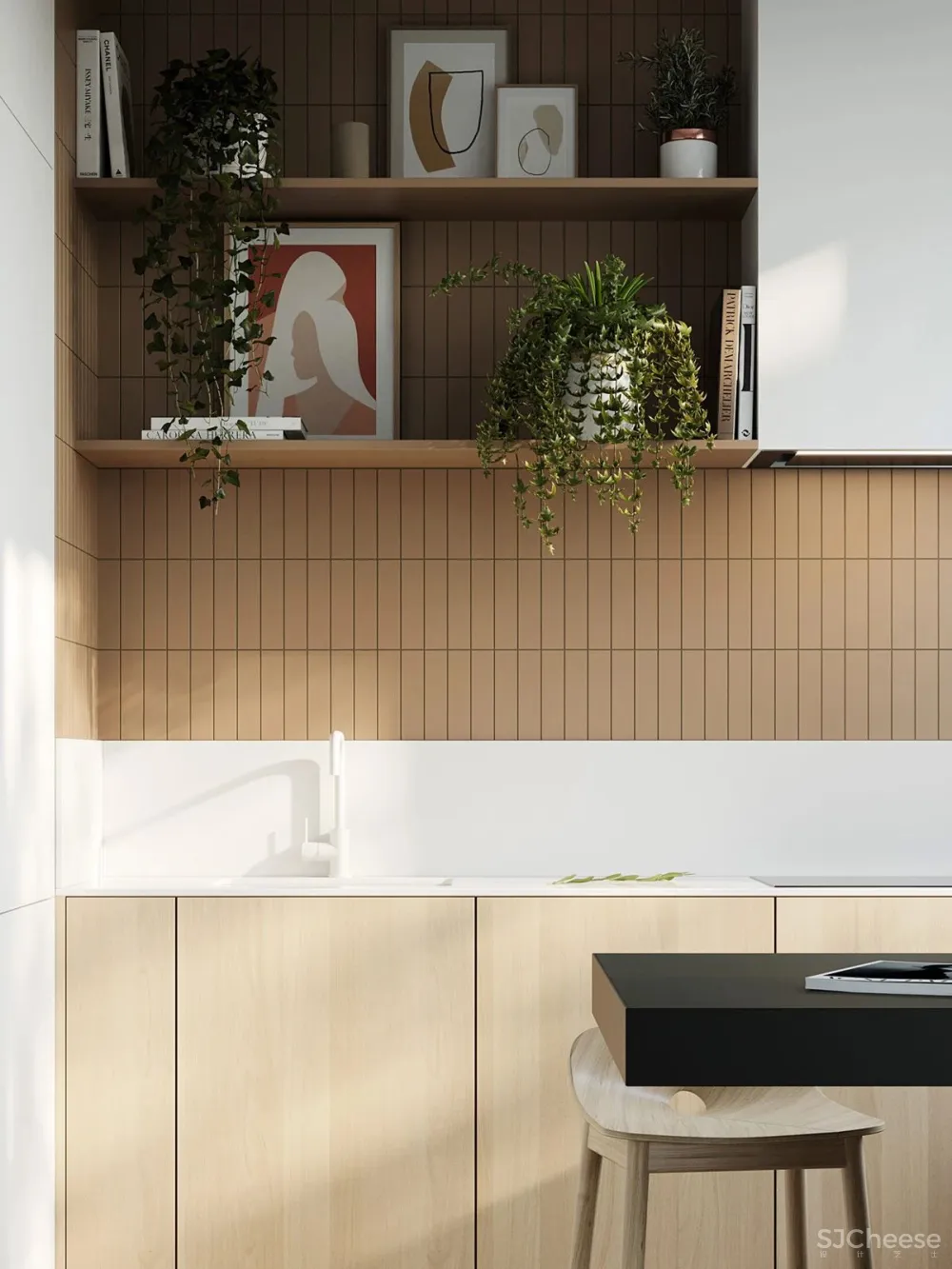 79平米，一家四口同住，这里被设计师形容为“专属于秋天的空间”