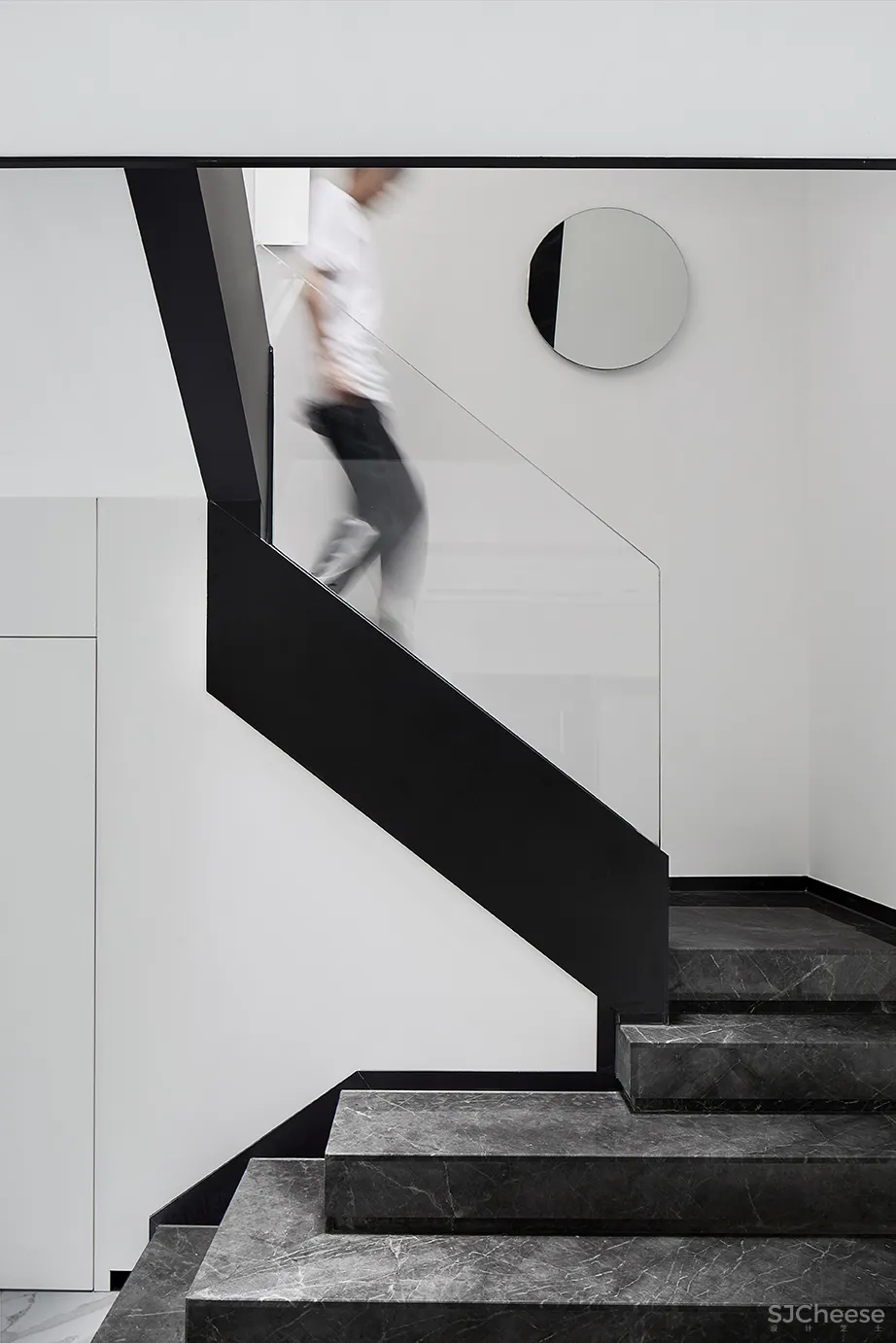 255㎡极简别墅,黑白灰太有格调了!