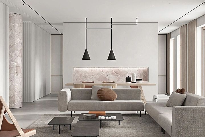 完美的空间比例，诠释极简主义克制美学