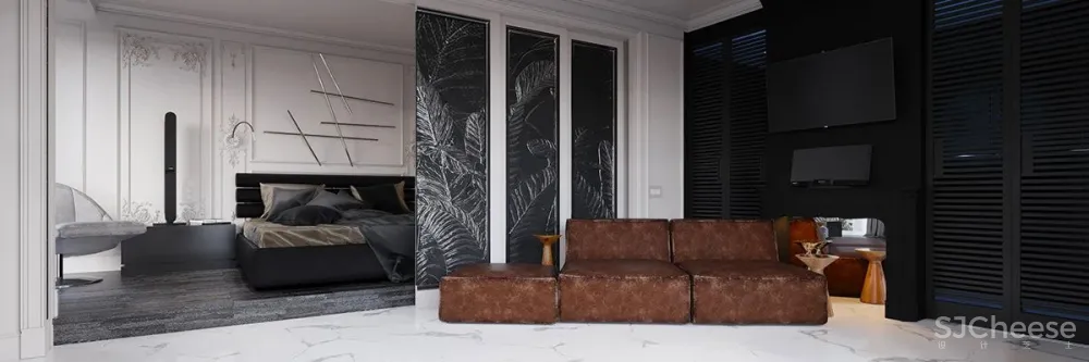 45㎡小宅,时尚经典!