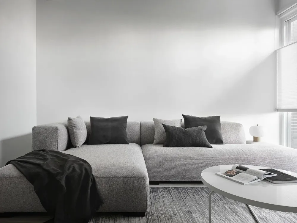 149㎡纯白原木空间，素雅舒适是家的灵魂！