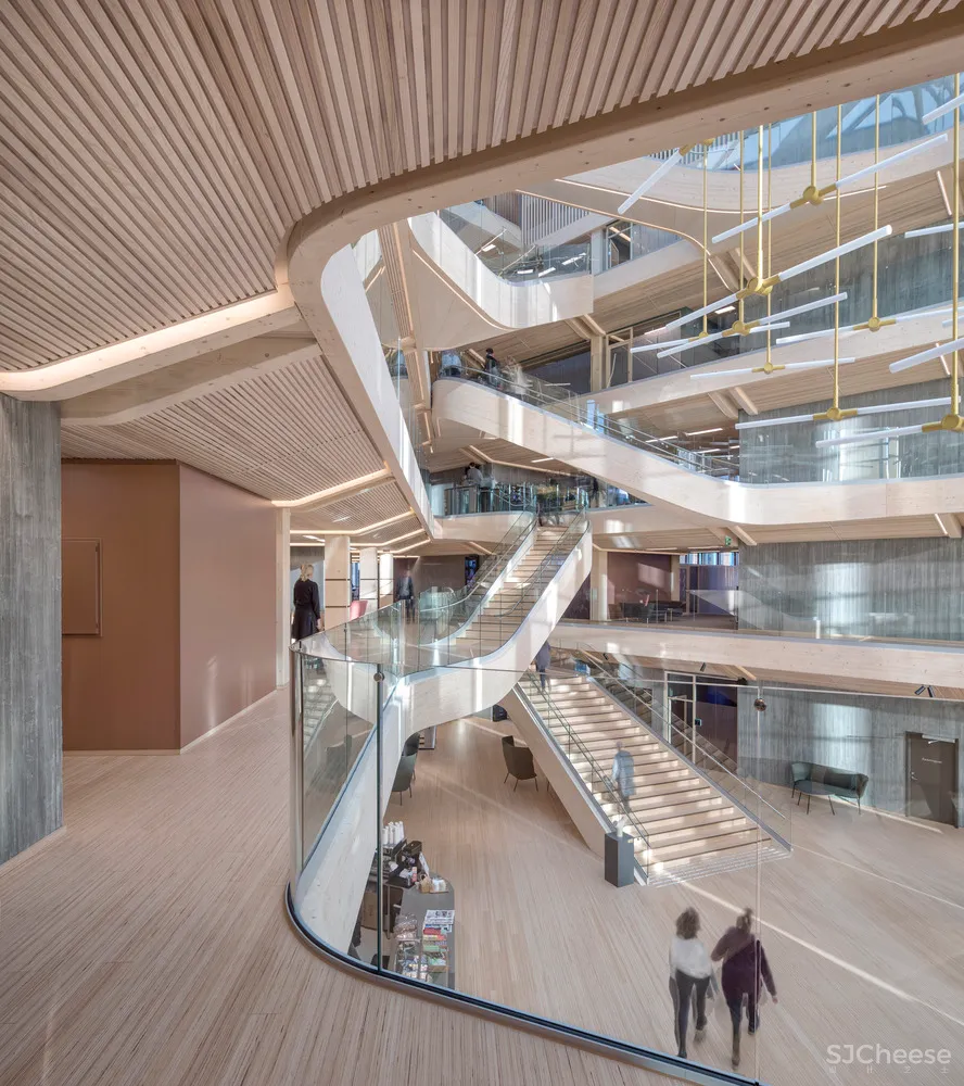 4.7亿的总部大楼,一根钢筋都没有!原来木结构可以这么美!