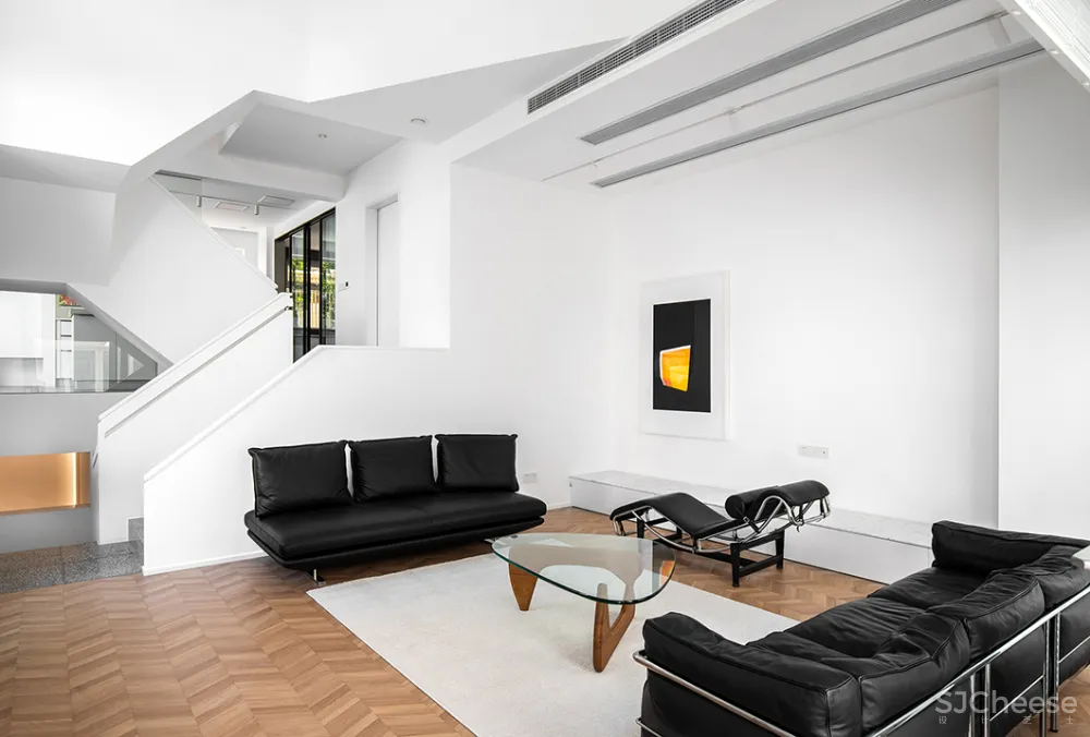 460㎡极简白别墅设计,极简即极奢!