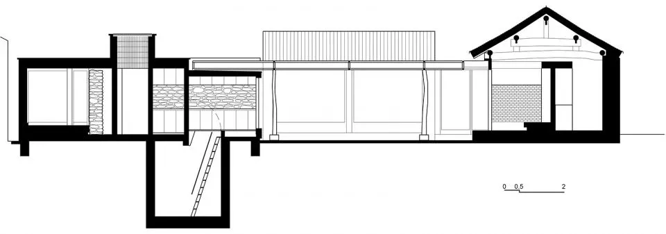 北京这栋沉静百年的老宅没有爆改,却把过道运用得淋漓尽致!