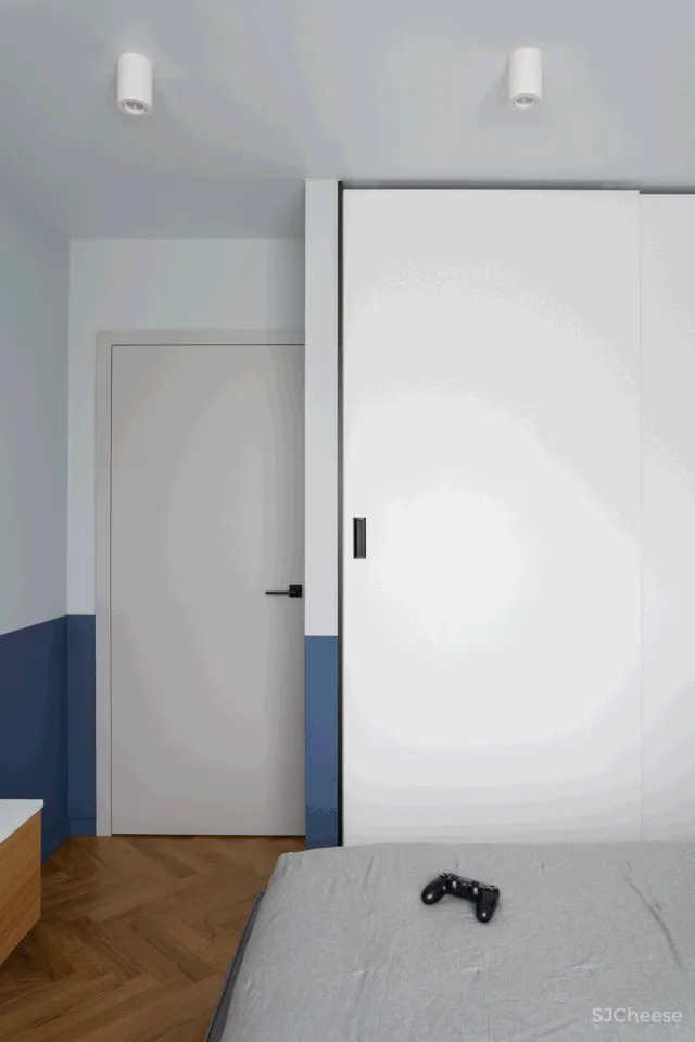 79㎡古典氛围,色彩大胆而鲜活!